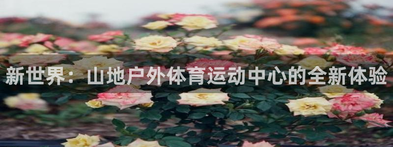 bsport必一运动：新世界：山地户外体育运动中心的全新体验