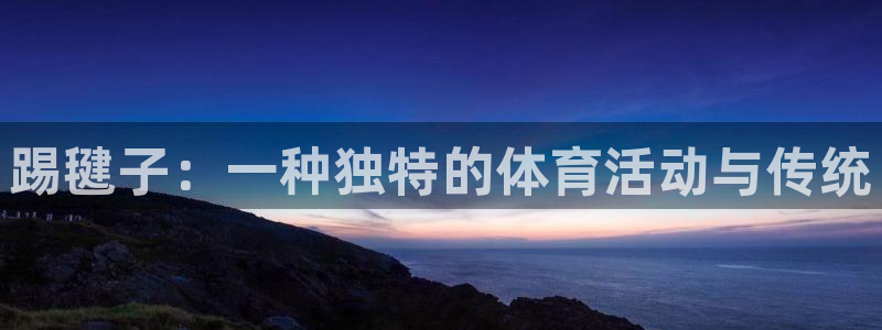 b体育必一运动官网：踢毽子：一种独特的体育活动与传统