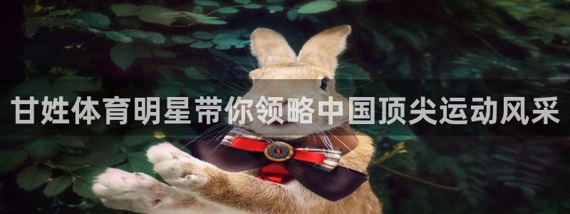 必一运动体育官网入口：甘姓体育明星带你领略中国顶尖运动风采
